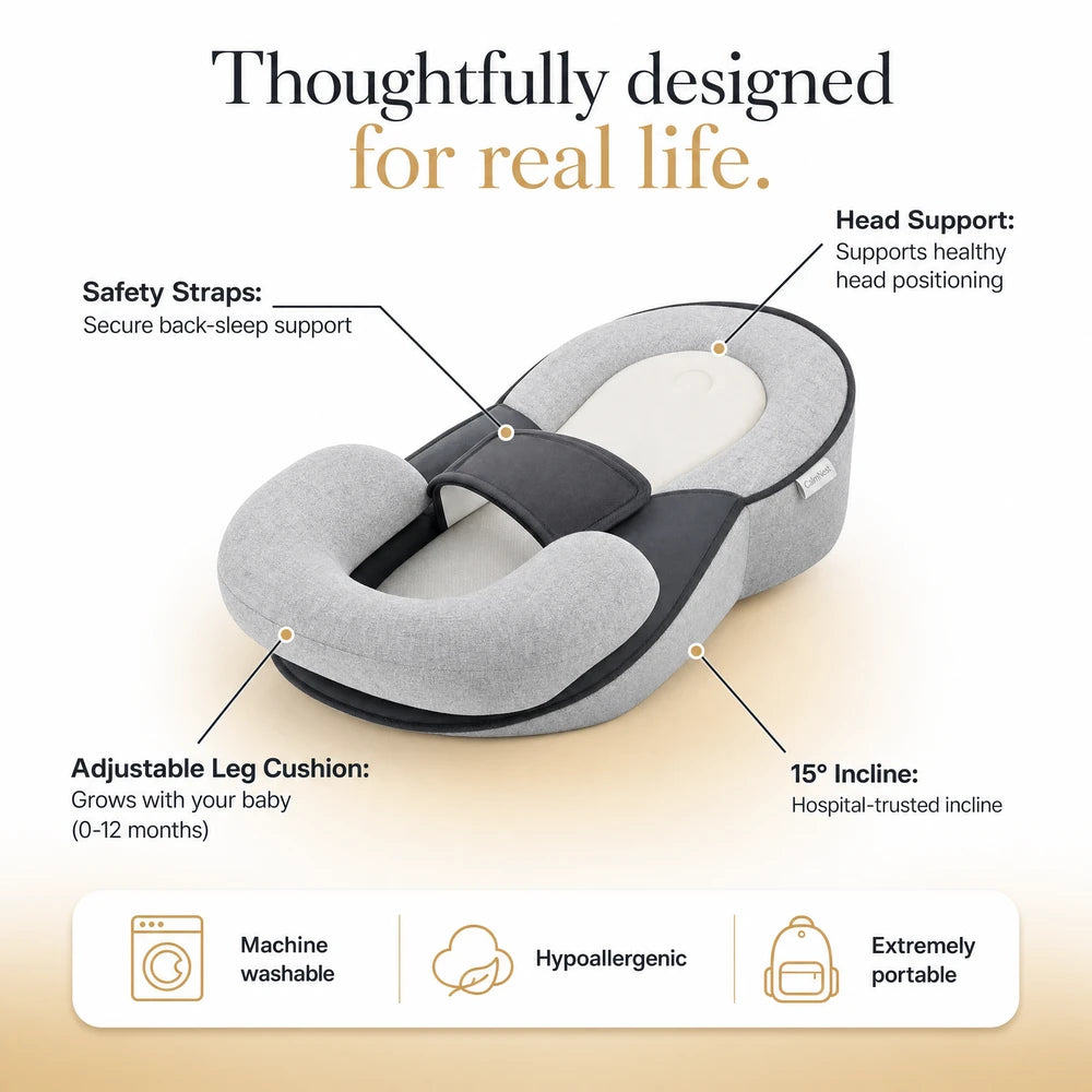 Nexora CalmNest Baby Wedge